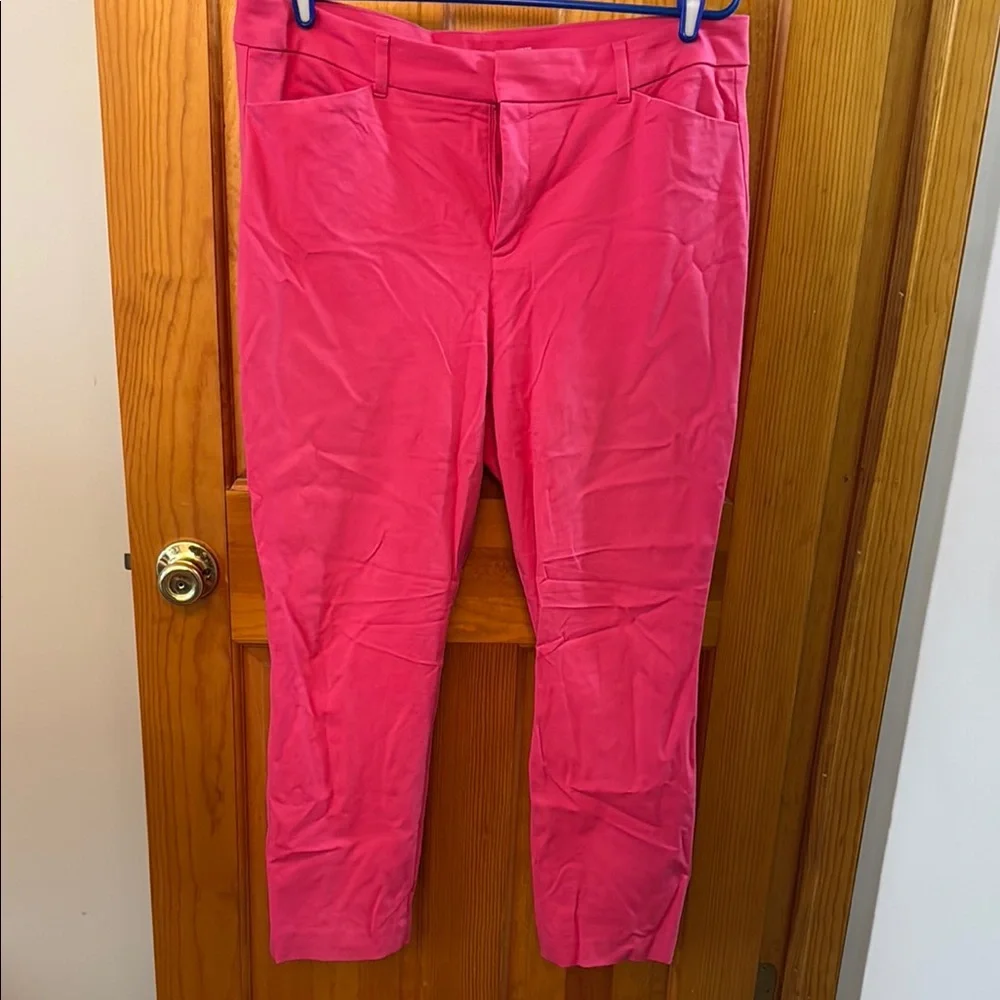 Old Navy Pink Ankle Pants - Picture 1 of 6